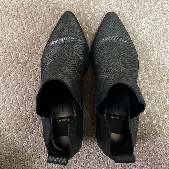 Dolce Vita gunmetal snake booties - Picture 11 of 13